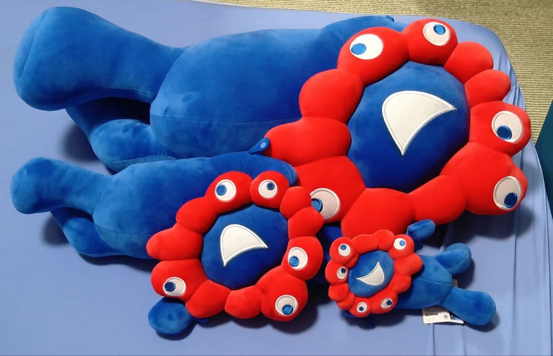 大阪万博 ミャクミャクくじ 1等2等3等の3個セット ミャクミャクくじぬいぐるみ 2等、3等 大阪・関西万博 ミャクミャク