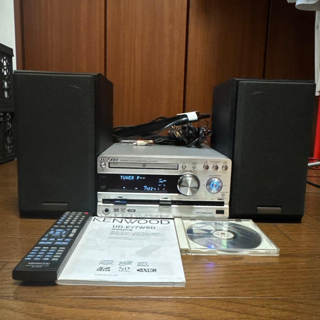 ケンウッド SD/USBコンパクHi-Fiシステム UD-E77WSD ケンウッド、ミニコンポ「UD-E77WSD」 - 価格.com