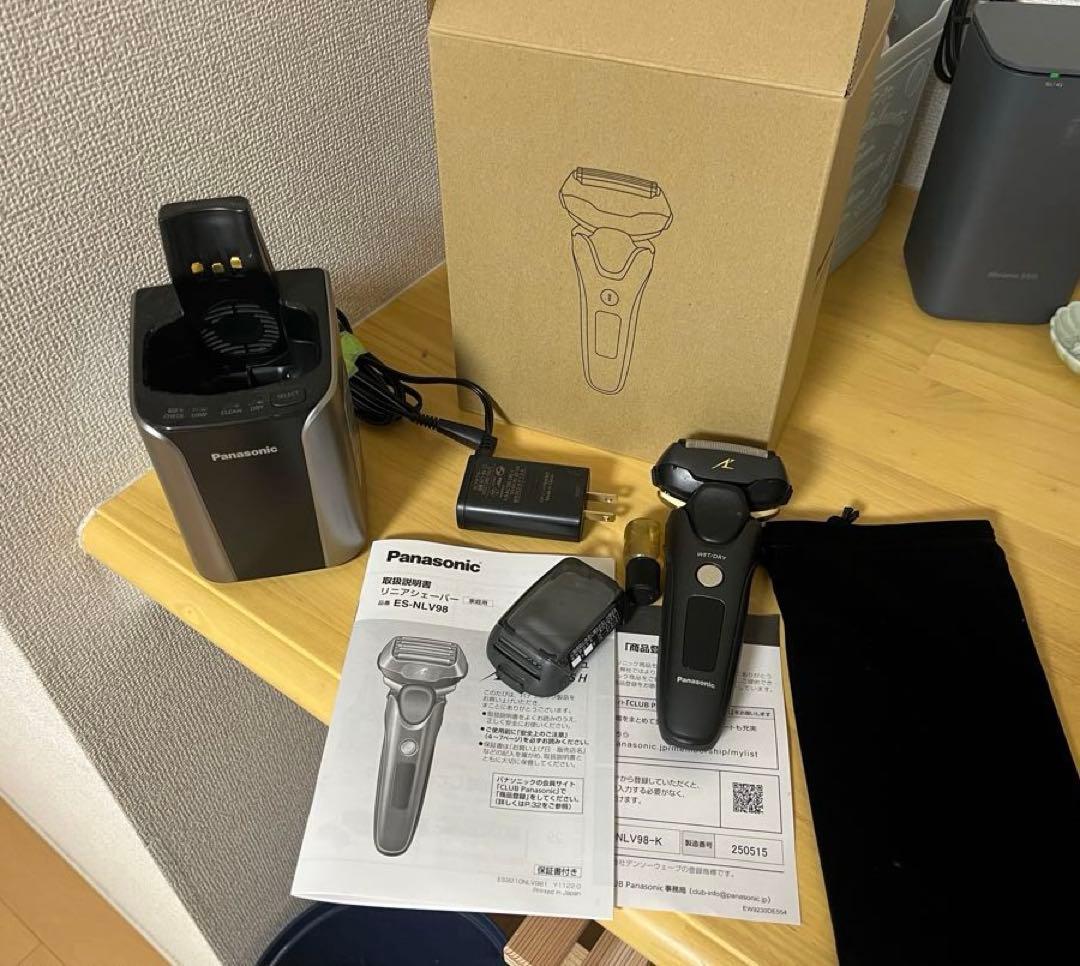 Panasonic メンズ電気シェーバー ES-NLV98 楽天市場】Panasonic ES-NLV68-K メンズシェーバー ラムダッシュ