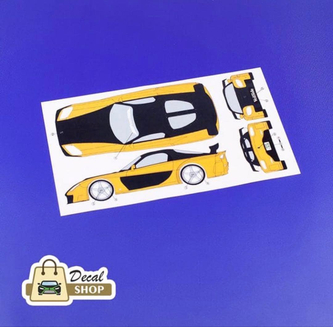 decal shop製VeilSide RX-7 Fortune トランスキット