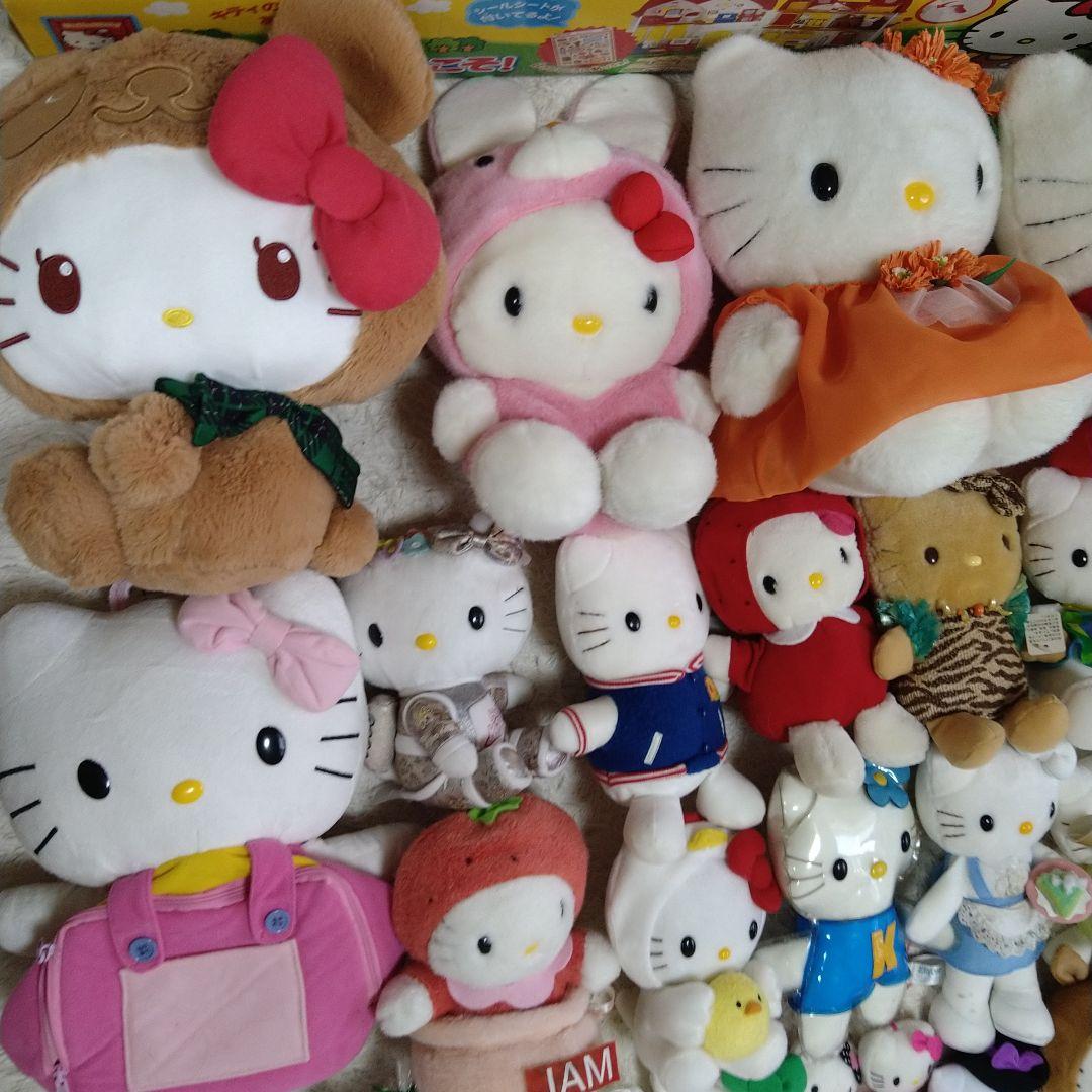 サンリオ　ハローキティまとめ売り　ぬいぐるみ　マスコット　歴代グッズセット