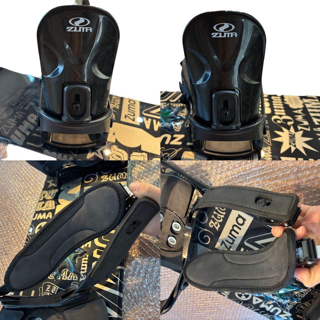 メンズ ZUMAスノーボードセット ケース付 138cm 24cm - メルカリ