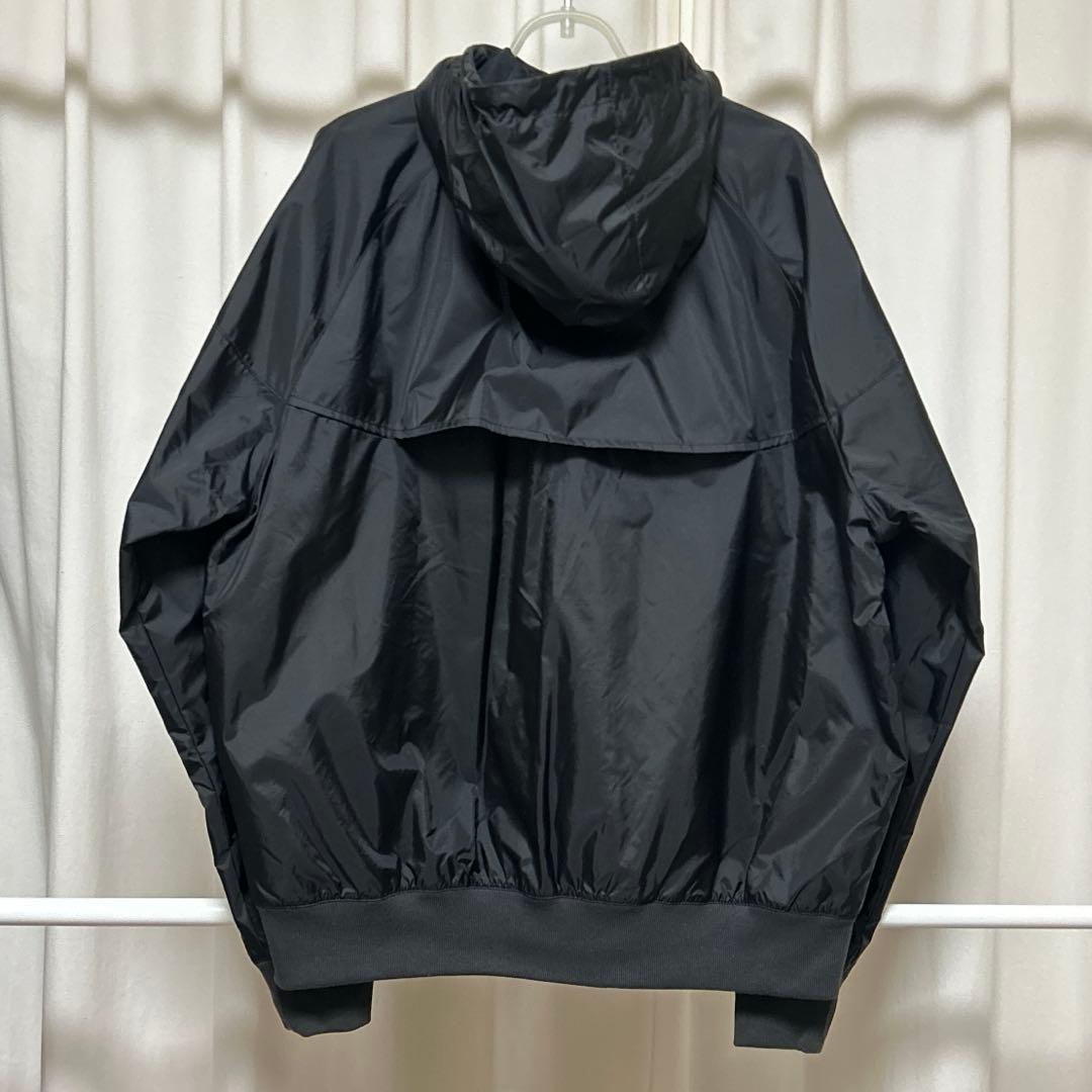 NIKE】 アウター ジャージ ナイロンジャケット フード付き ブラック