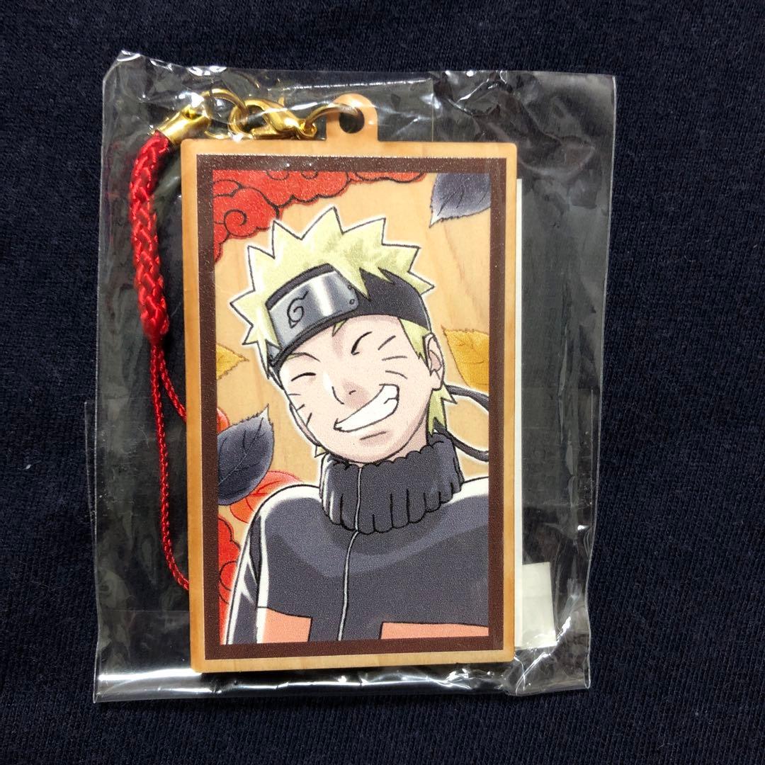 NARUTO 絆 ナルト&サスケ 木札ストラップ