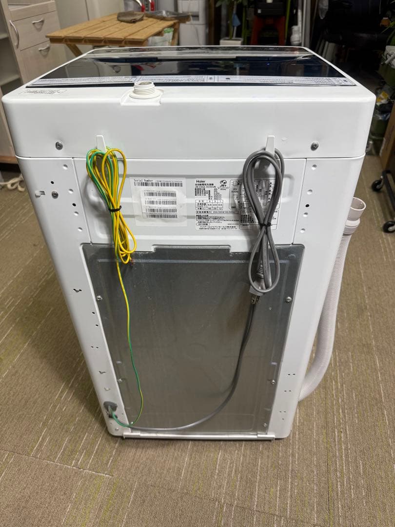 【分解洗浄消毒作業済】Haier 5.5Kg 全自動洗濯機　JW-C55A