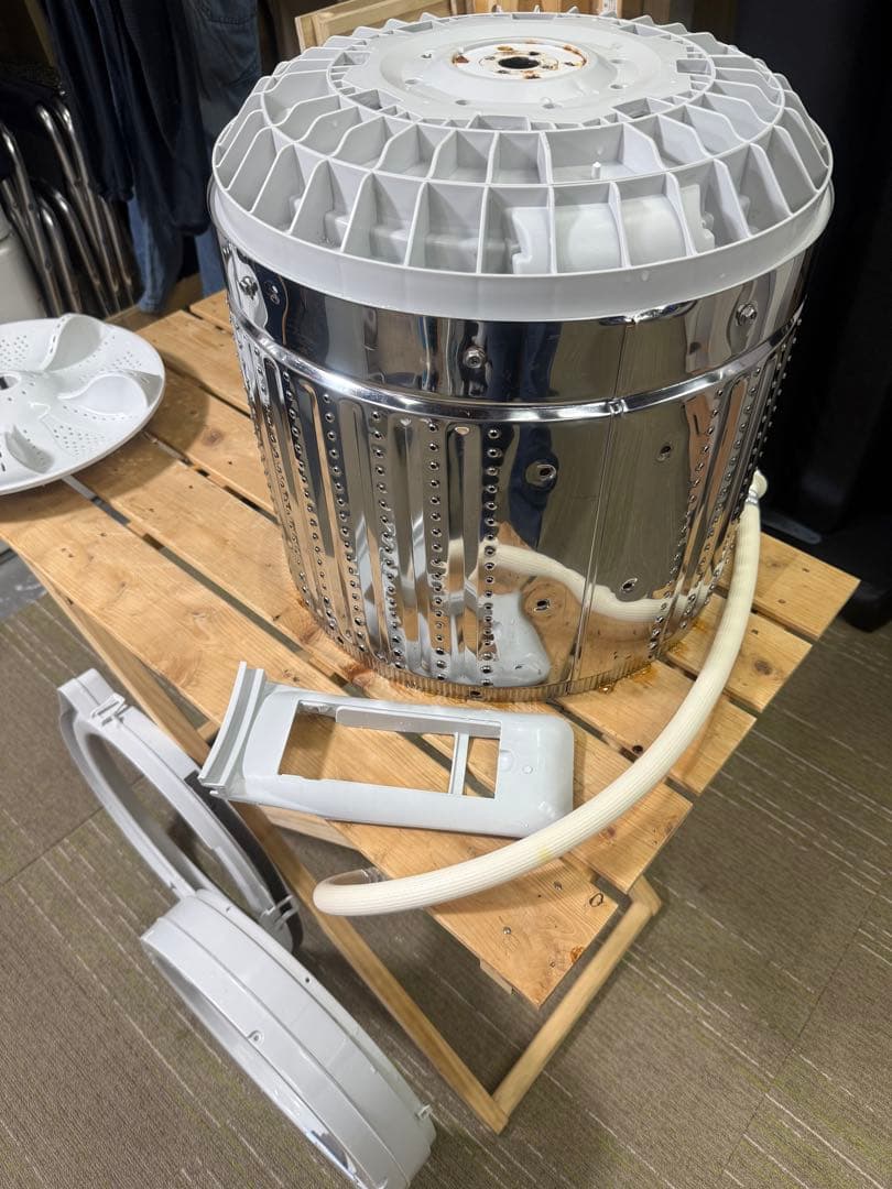 【分解洗浄消毒作業済】Haier 5.5Kg 全自動洗濯機　JW-C55A