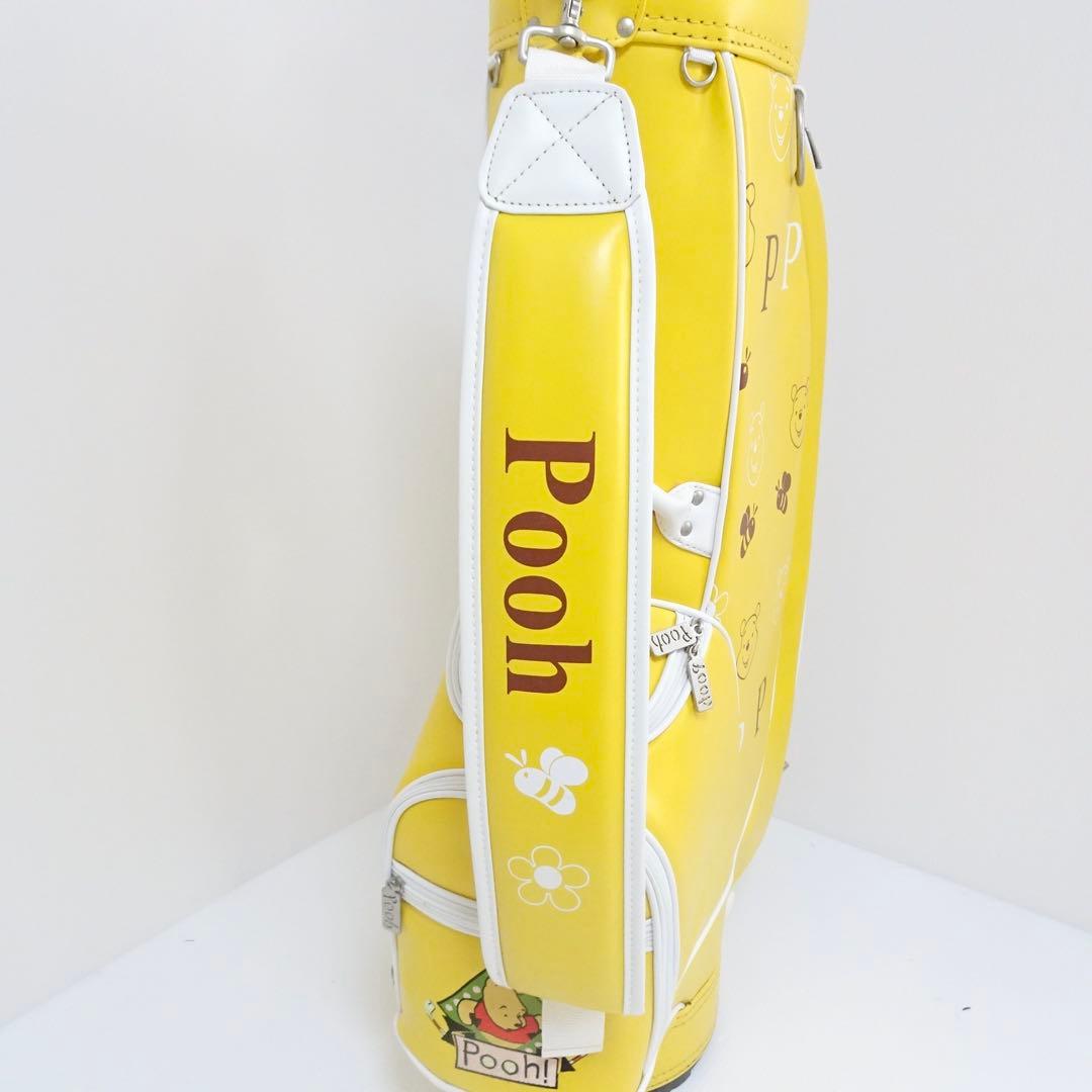 Disney ディズニー くまのプーさん キャディバッグ 8.5型 ゴルフバッグ
