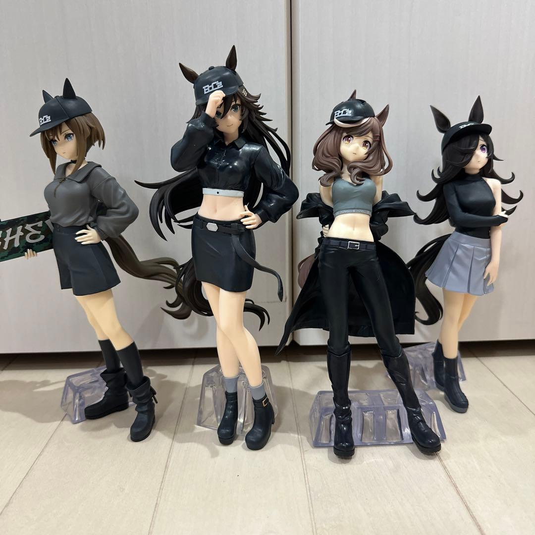 ウマ娘 BoC'z フィギュア プライズ 箱なし 4体セット - メルカリ