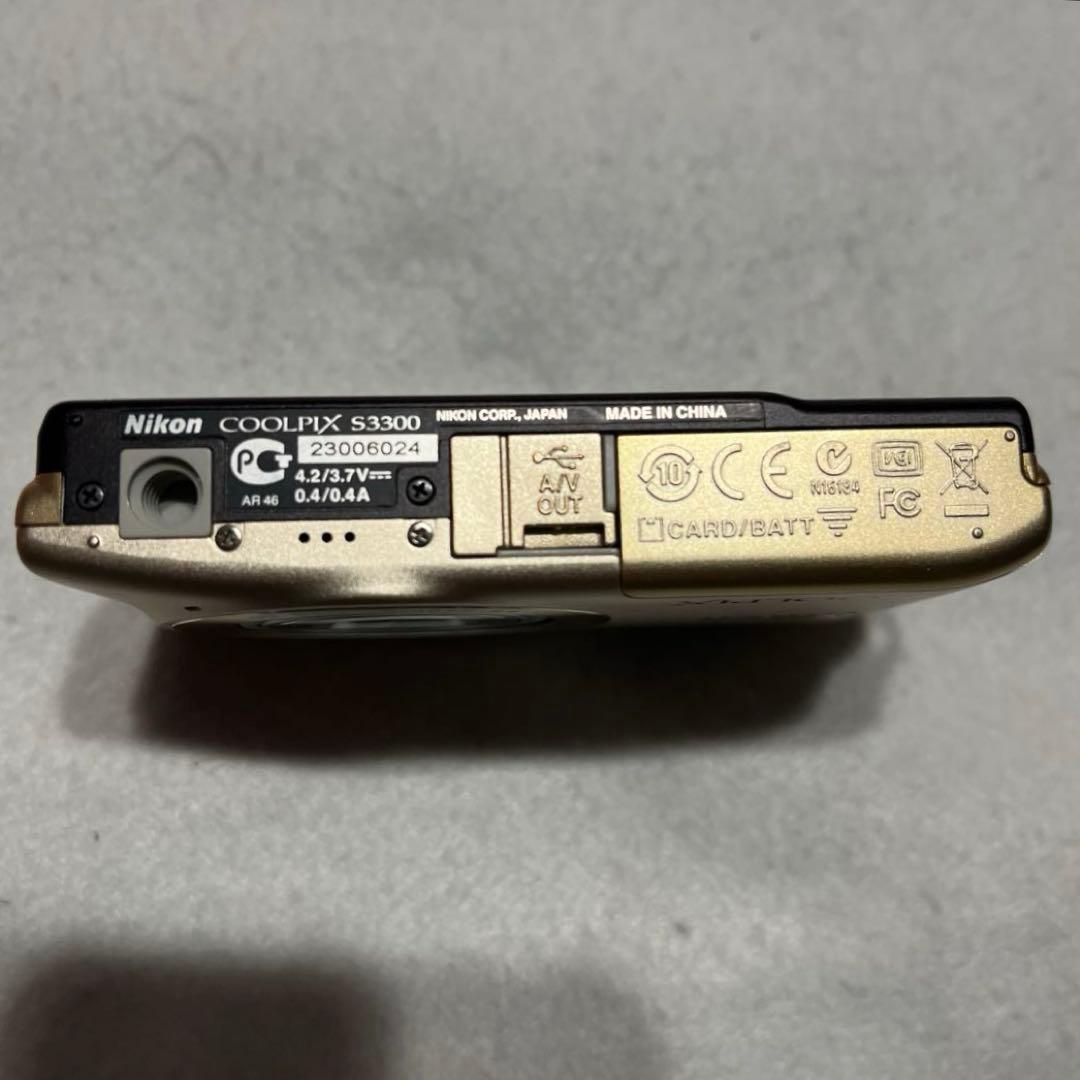 デジカメ Nikon COOLPIX S3300 《ジャンク》