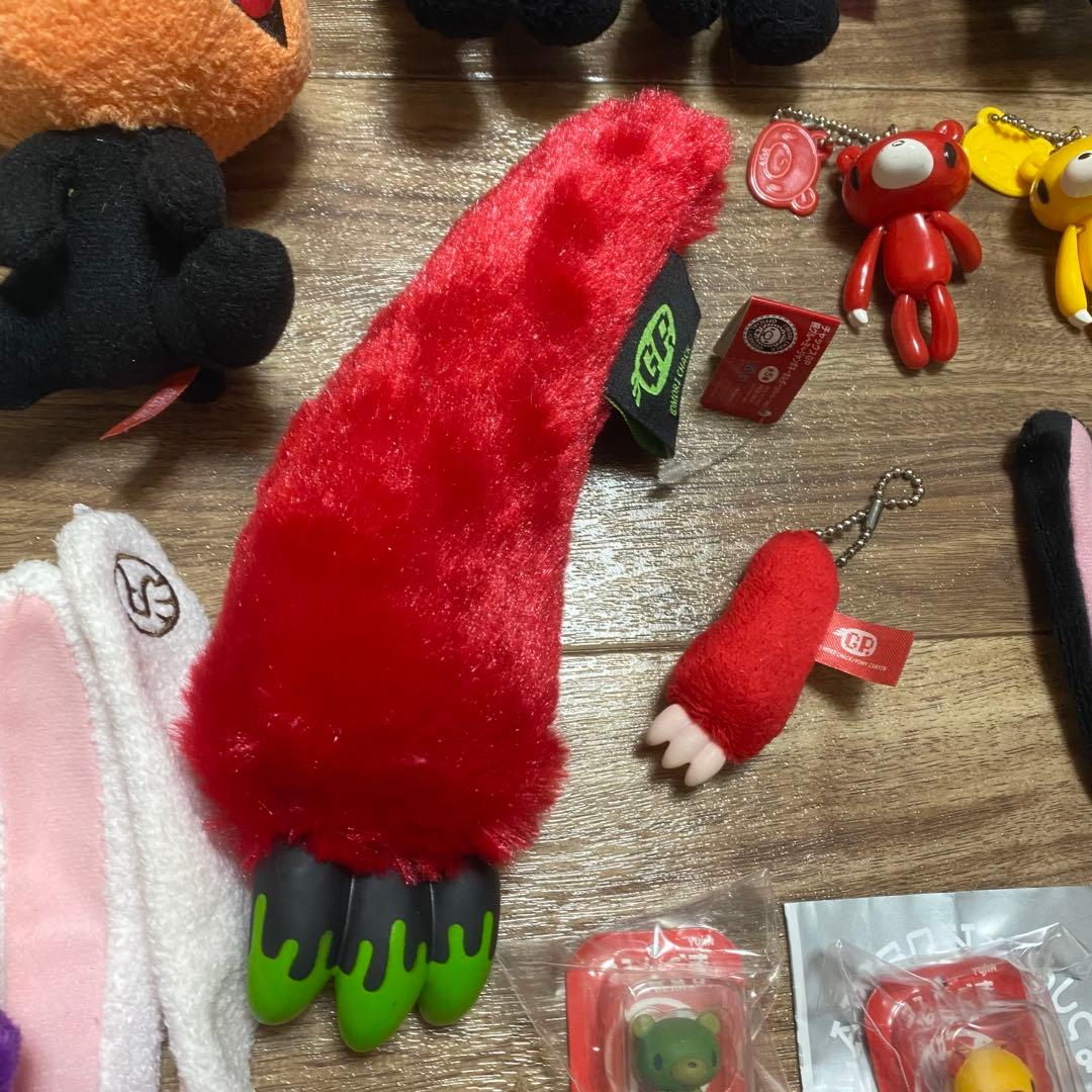 稀少　汎用うさぎ＆グルーミー チャックスGP ぬいぐるみキーホルダー　まとめ売り