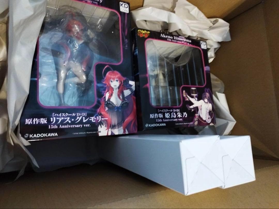 特典付 ハイスクールD×D 15th 原作版 リアス 姫島朱乃 フィギュアセット