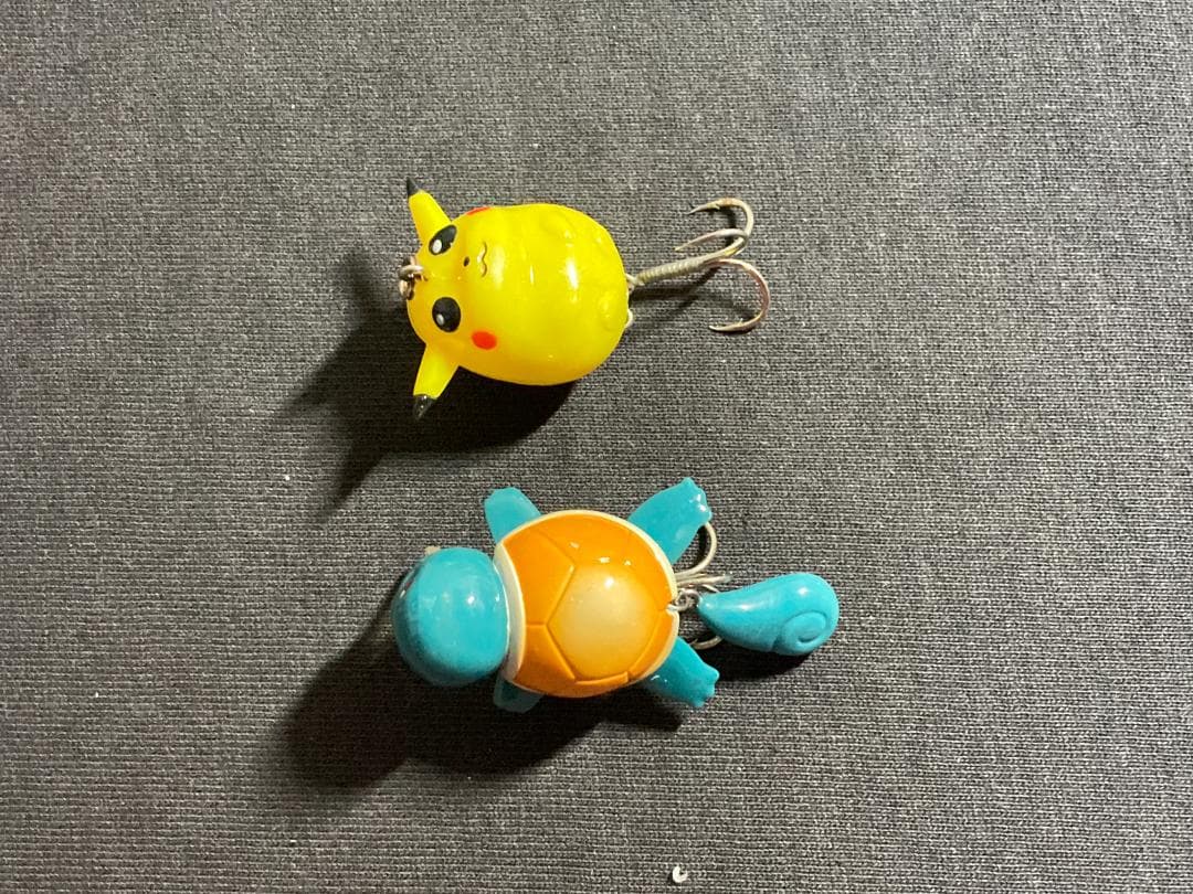 2/27まで出品】激レア タカラトミー ピカチュウ&ゼニガメ ルアー2点