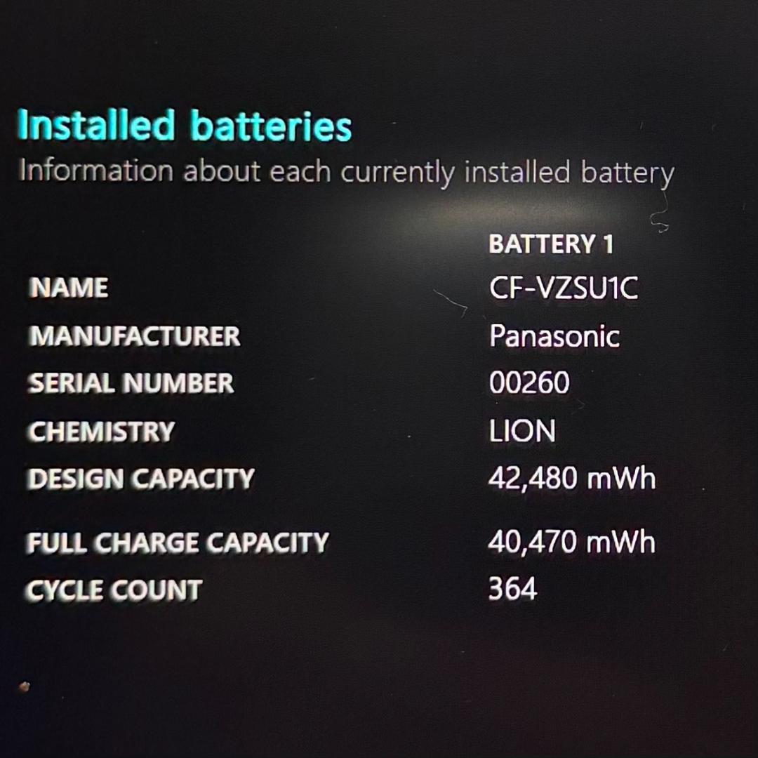 バッテリ良好❗ DVDマルチ レッツノート i5 10世代 8GB 256GB - メルカリ