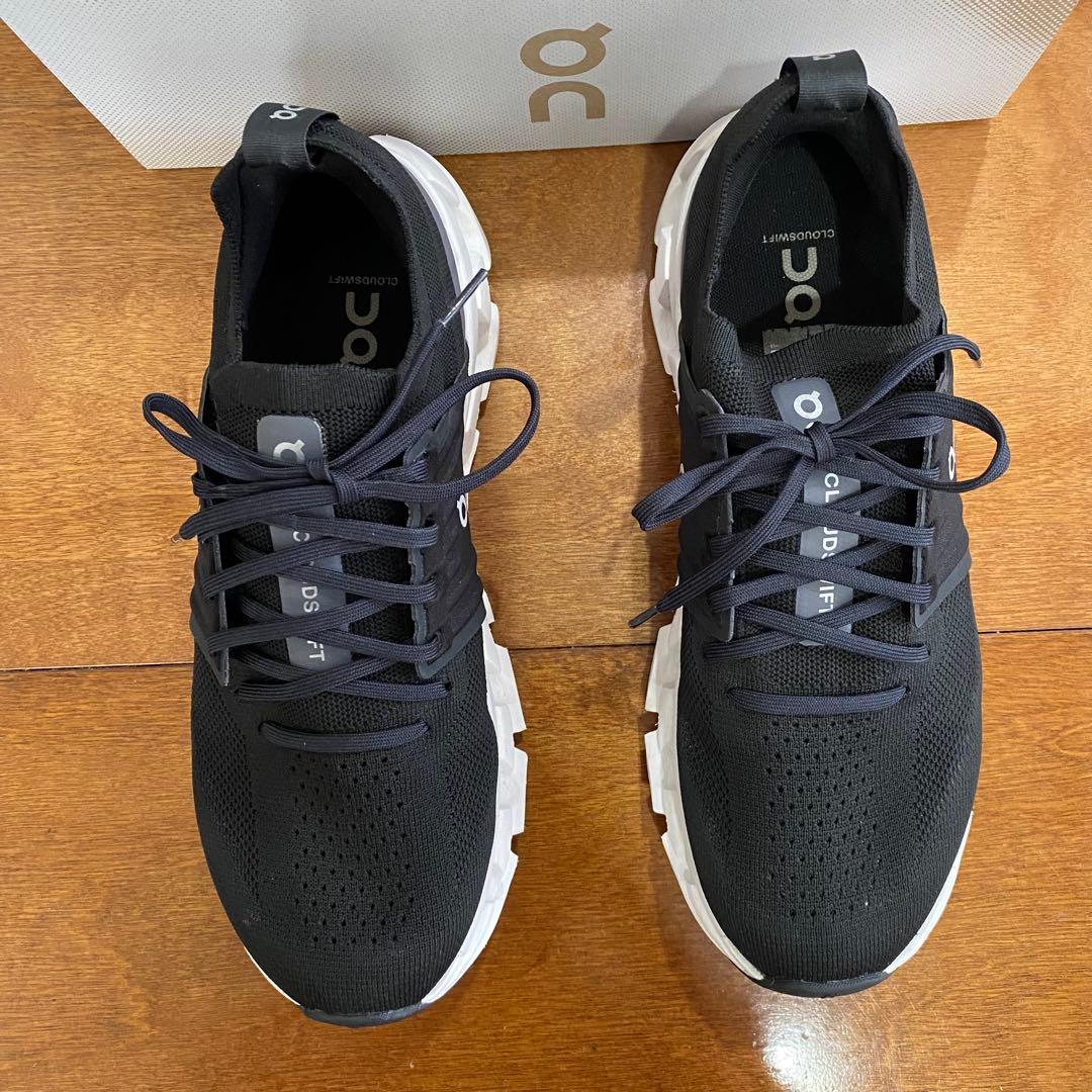 オン on クラウドスイフト cloudswift 27.5cm 黒