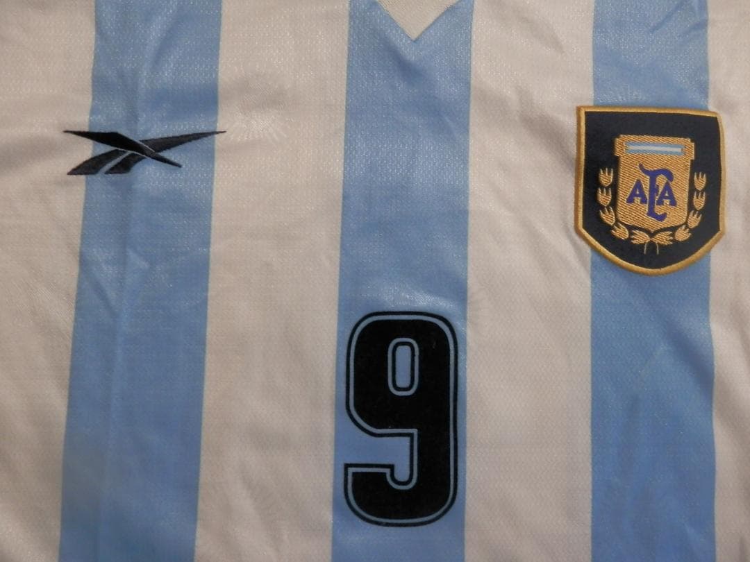 NEW】【バティストゥータ】【大きなサイズ】アルゼンチン代表(1999