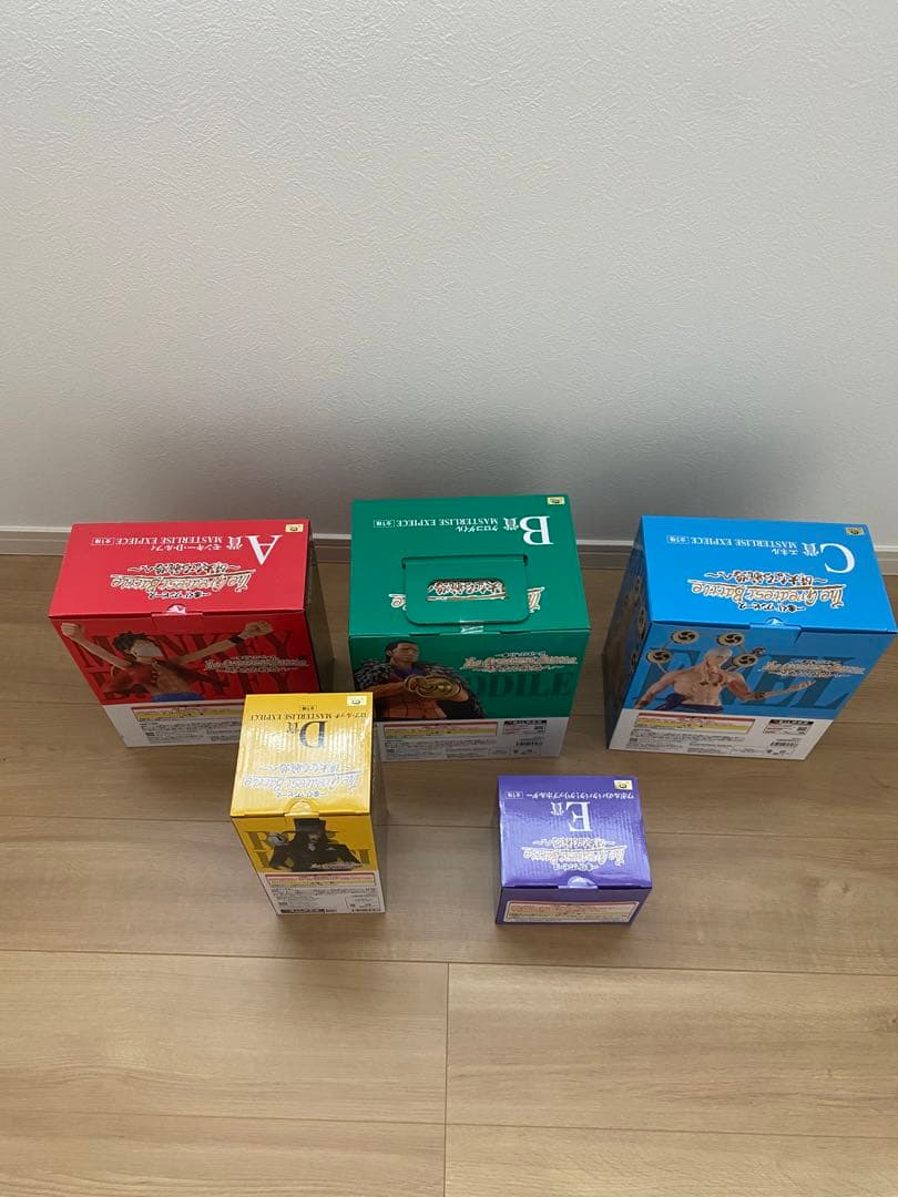 ワンピース 一番くじフィギュア 5体セット