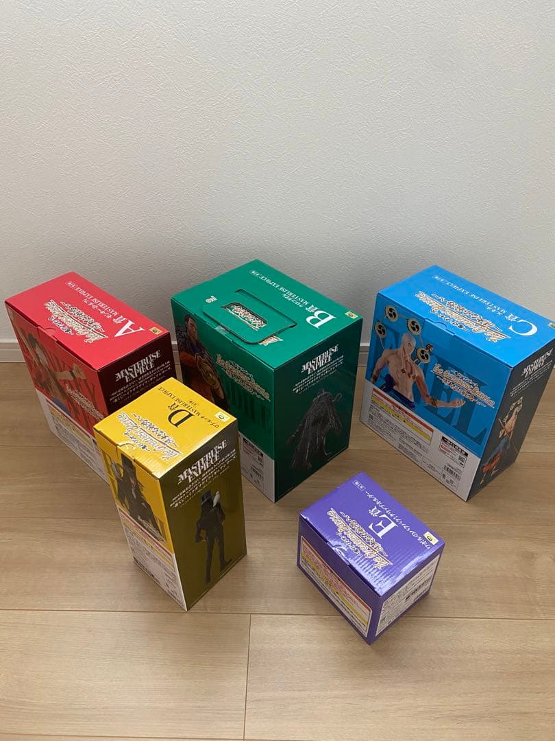 ワンピース 一番くじフィギュア 5体セット