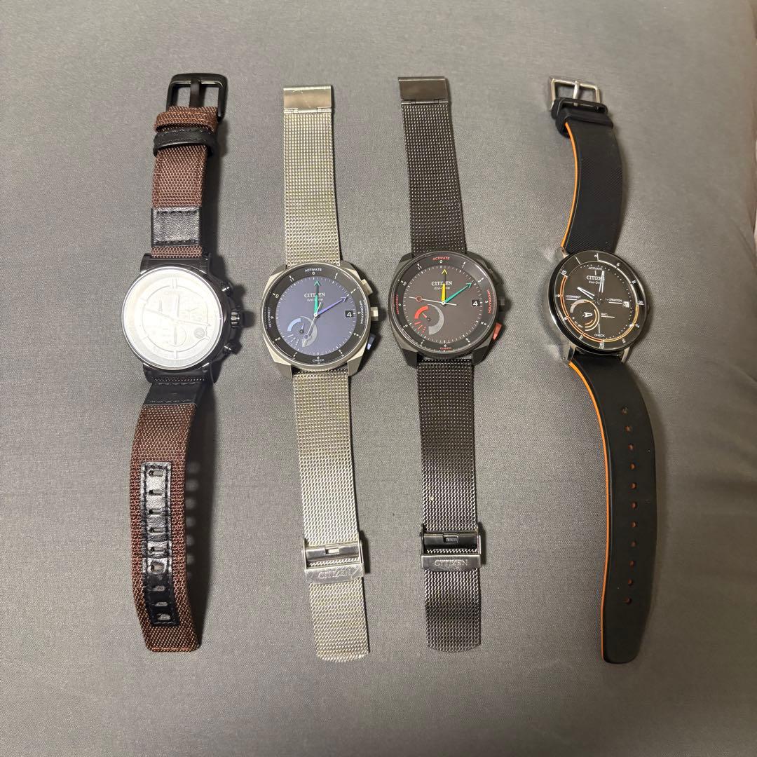 希少 CITIZEN Riiiver モバイルリンク 4本セット