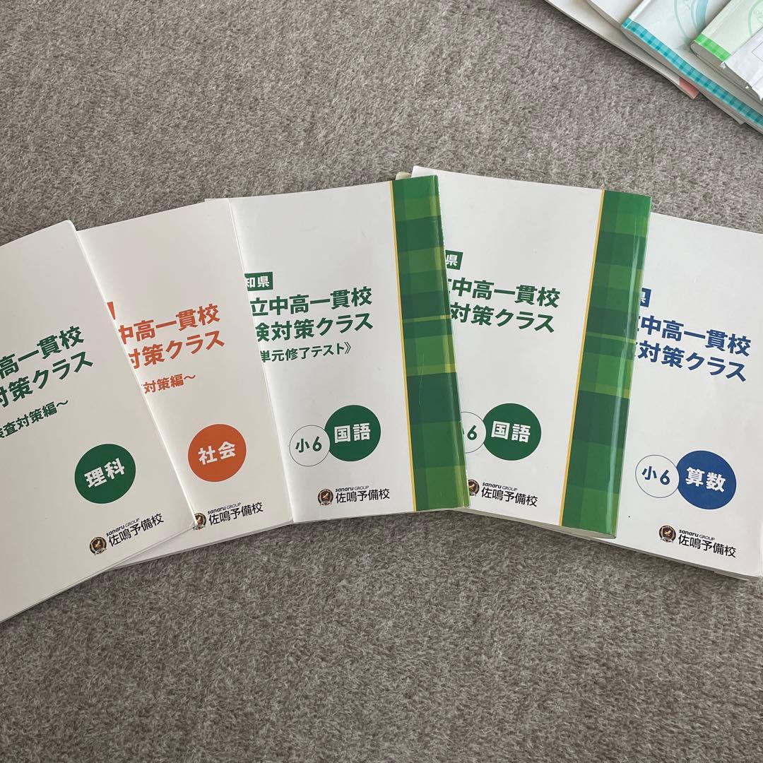 2025年度 中高一貫校 受験問題集 全て 佐鳴