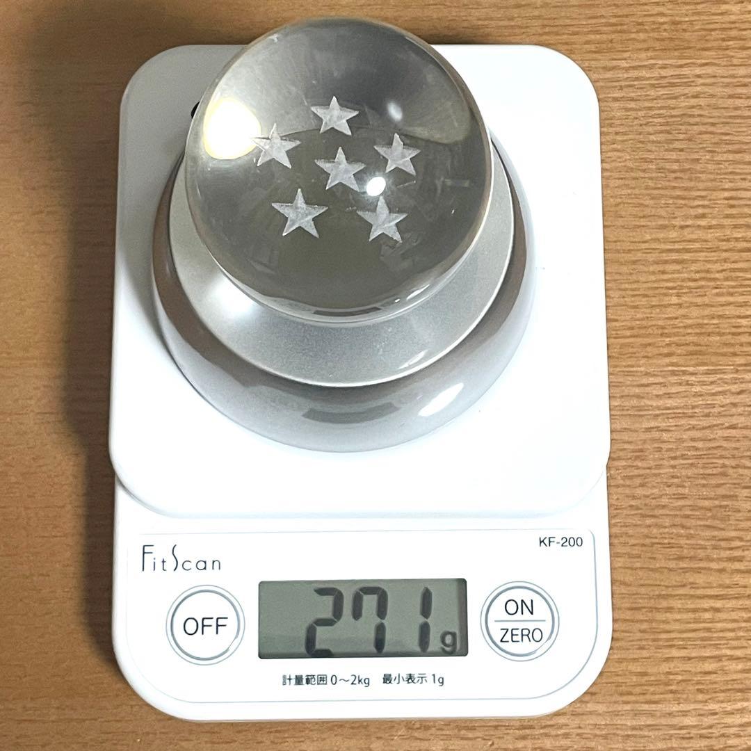 ドラゴンボール 七星球 7種セット ガラス製 台座付き