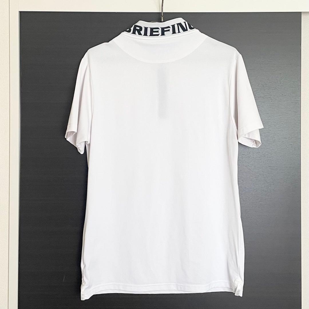 BRIEFING ブリーフィング ハーフジップシャツ ホワイト M