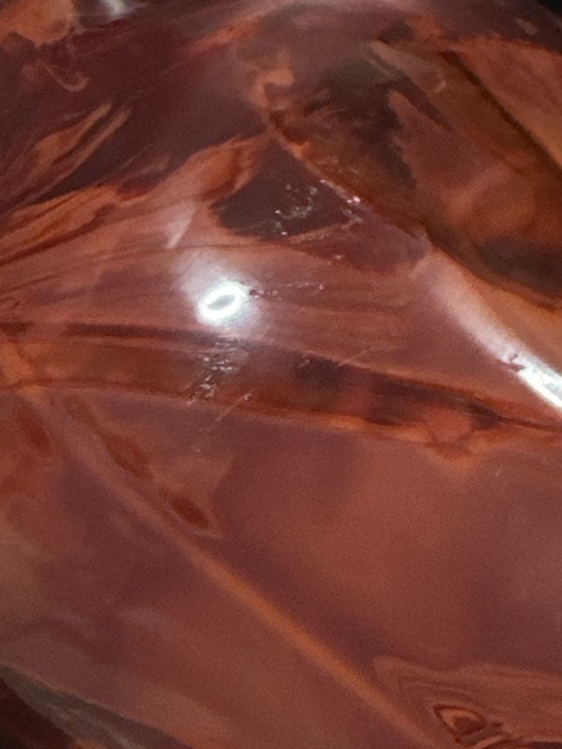 中国古玩 乾隆硝子 ガラス 練上 マーブル 花瓶 - メルカリ