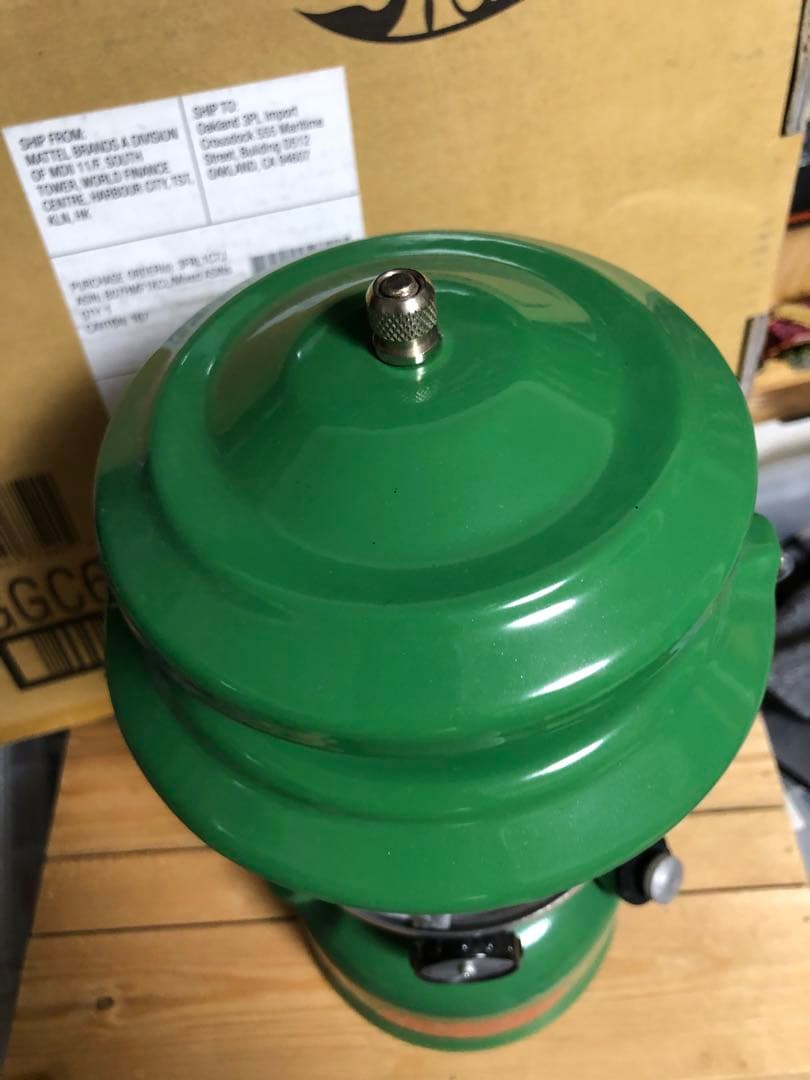 97年3月製 Coleman 285 アマガエルカラー ランタン