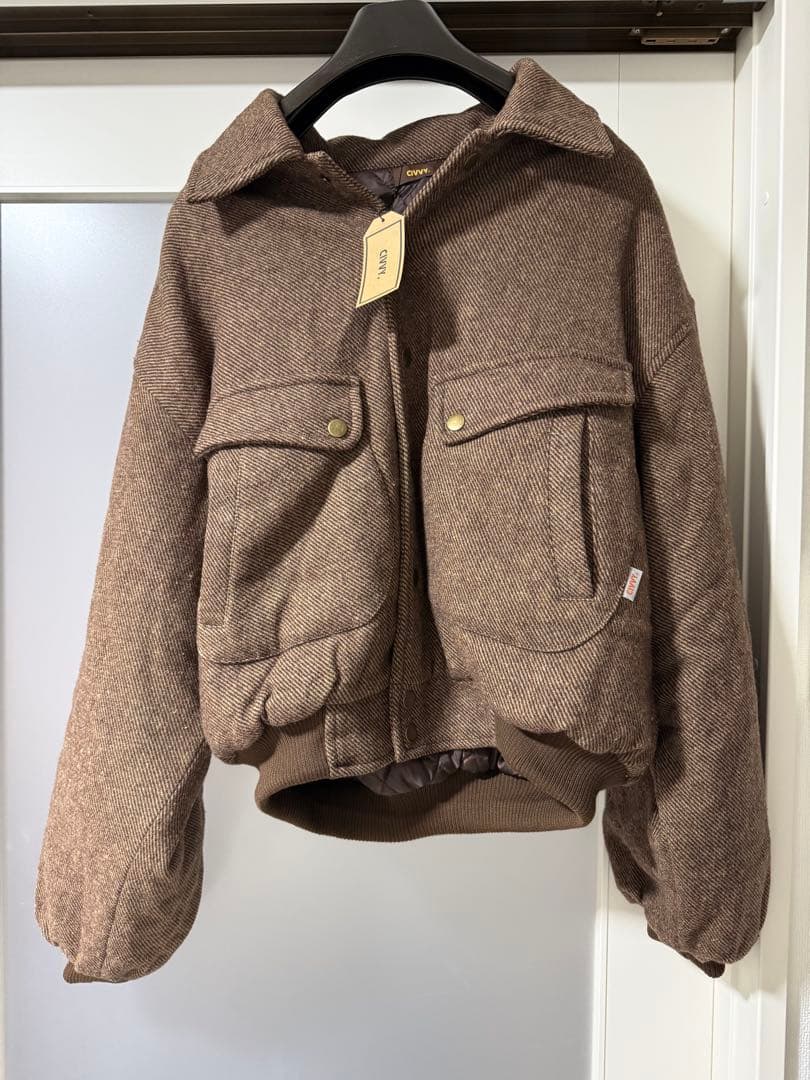 civvy ヘリンボーンフライトジャケット