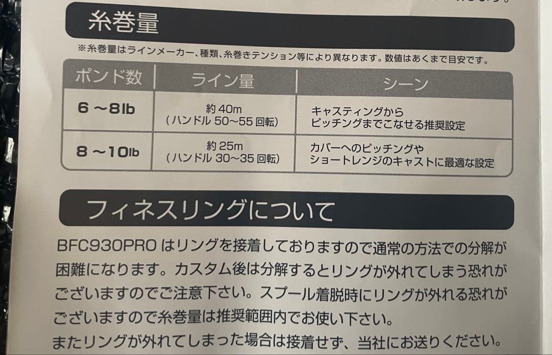 AbuGarcia REVOLTZ BFC930PROikコンビ レフトハンドル