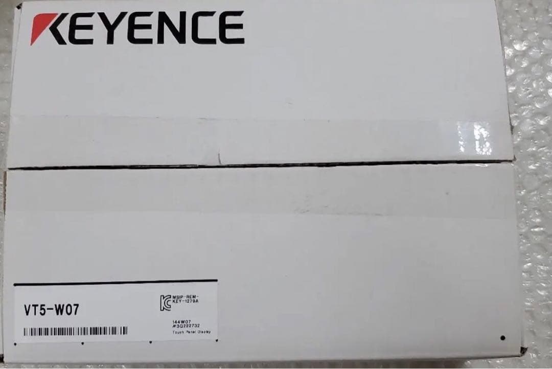 VT5-W07 タッチパネル 新品 キーエンス 2台セット キーエンス タッチパネル VT5-W07 | 保守部品.com