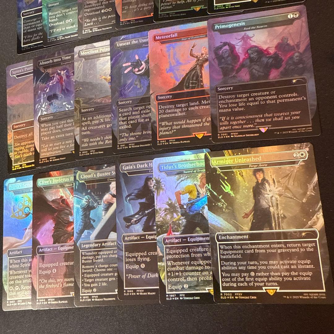 Secret Lair x FINAL FANTASY 6セット 英語