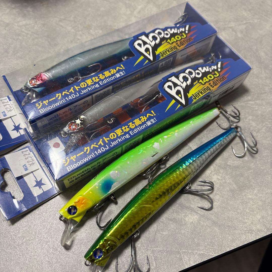 ブローウィン140J 140S fimo オリカラ有　4本 緊急告知】ブローウィン！140J（Fishman限定カラー）11月9日(水)発売