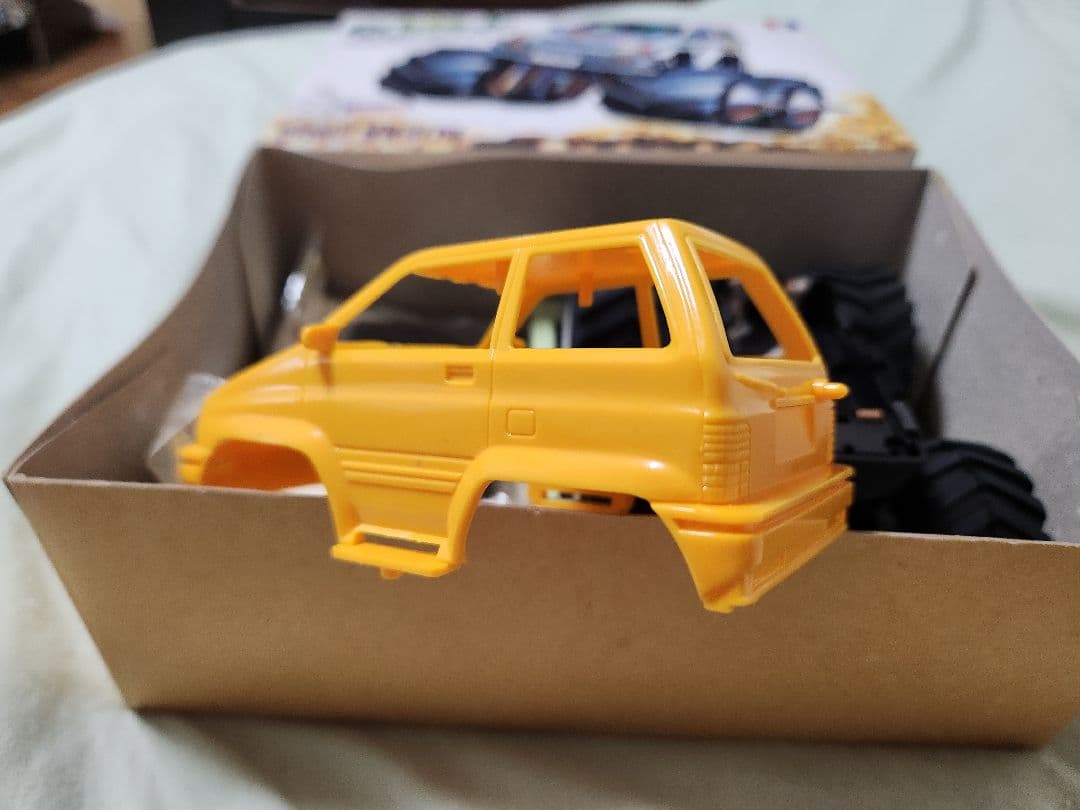 起亜プライド(初代フェスティバ)ワイルドミニ4駆(韓国製)未組立 セミナー科学製