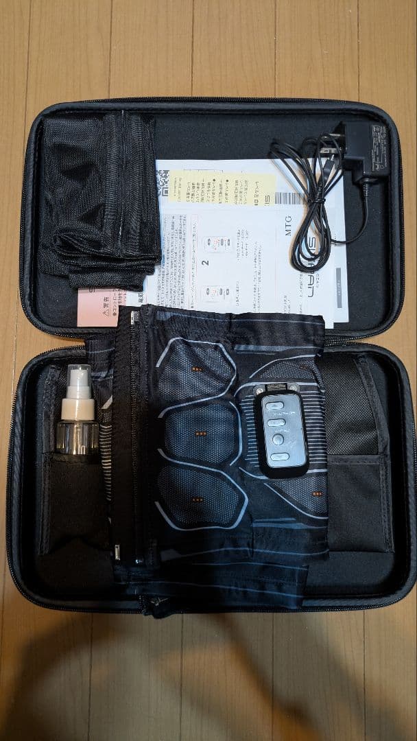 Mサイズ SIXPAD パワースーツ コアベルト Core belt シックスパッド パワースーツコアベルト EMS MTG SIXPAD Powersuit