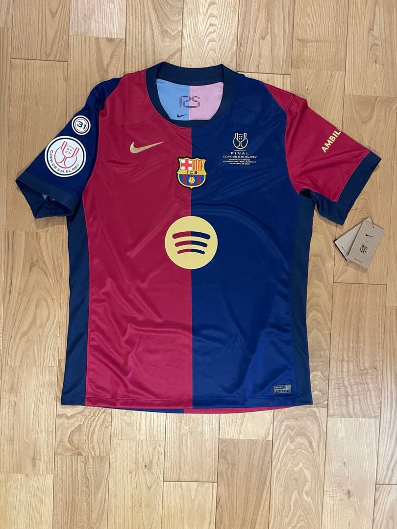ラミン・ヤマル FCバルセロナ24-25 HOME 背番号19 正規品 - メルカリ