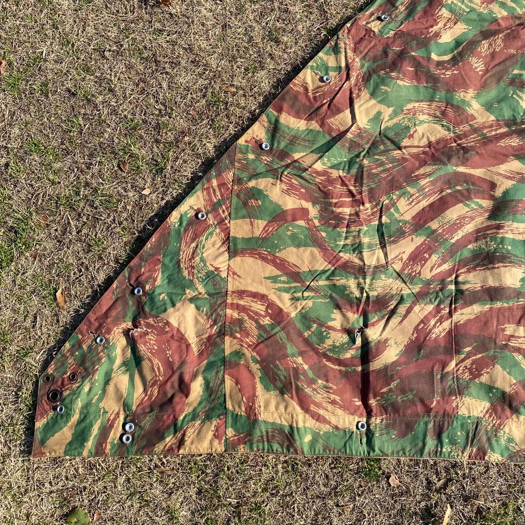 レア】フランス 軍幕 M51 リザードカモ 1枚 タープ テント - メルカリ