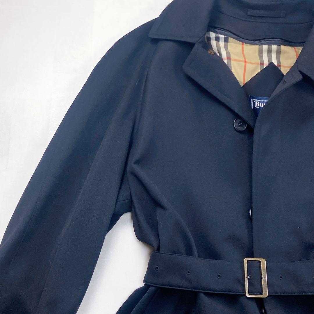 極美品 本国製 バーバリー LL ウールライナー トレンチコート ノバ