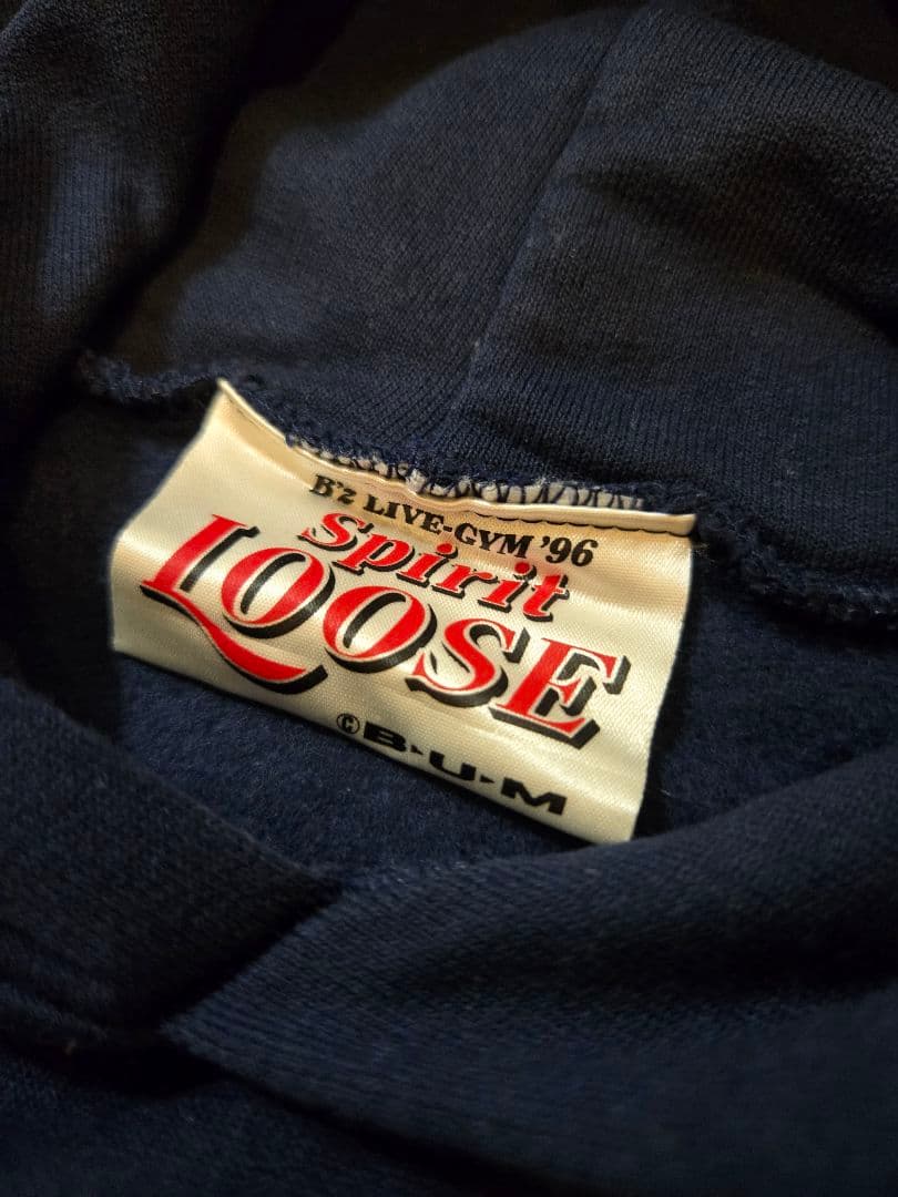 超希少❗ B'z LIVE-GYM '96 Spirit Loose パーカー