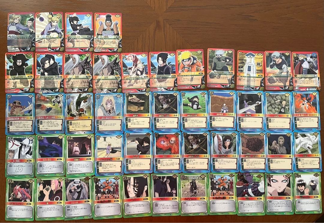ナルト NARUTO カードゲーム レア 48枚まとめ売り - メルカリ