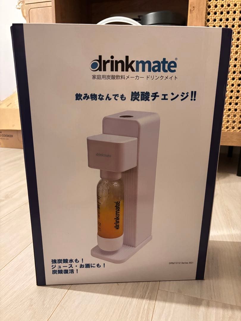 drinkmate 炭酸水メーカー ホワイト｜drinkmate ドリンクメイト 炭酸水