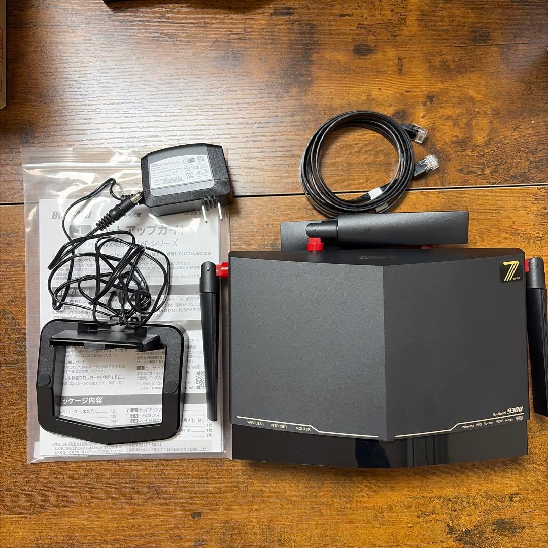 Buffalo WXR9300BE6P Wi-Fi 7 9300 - メルカリ