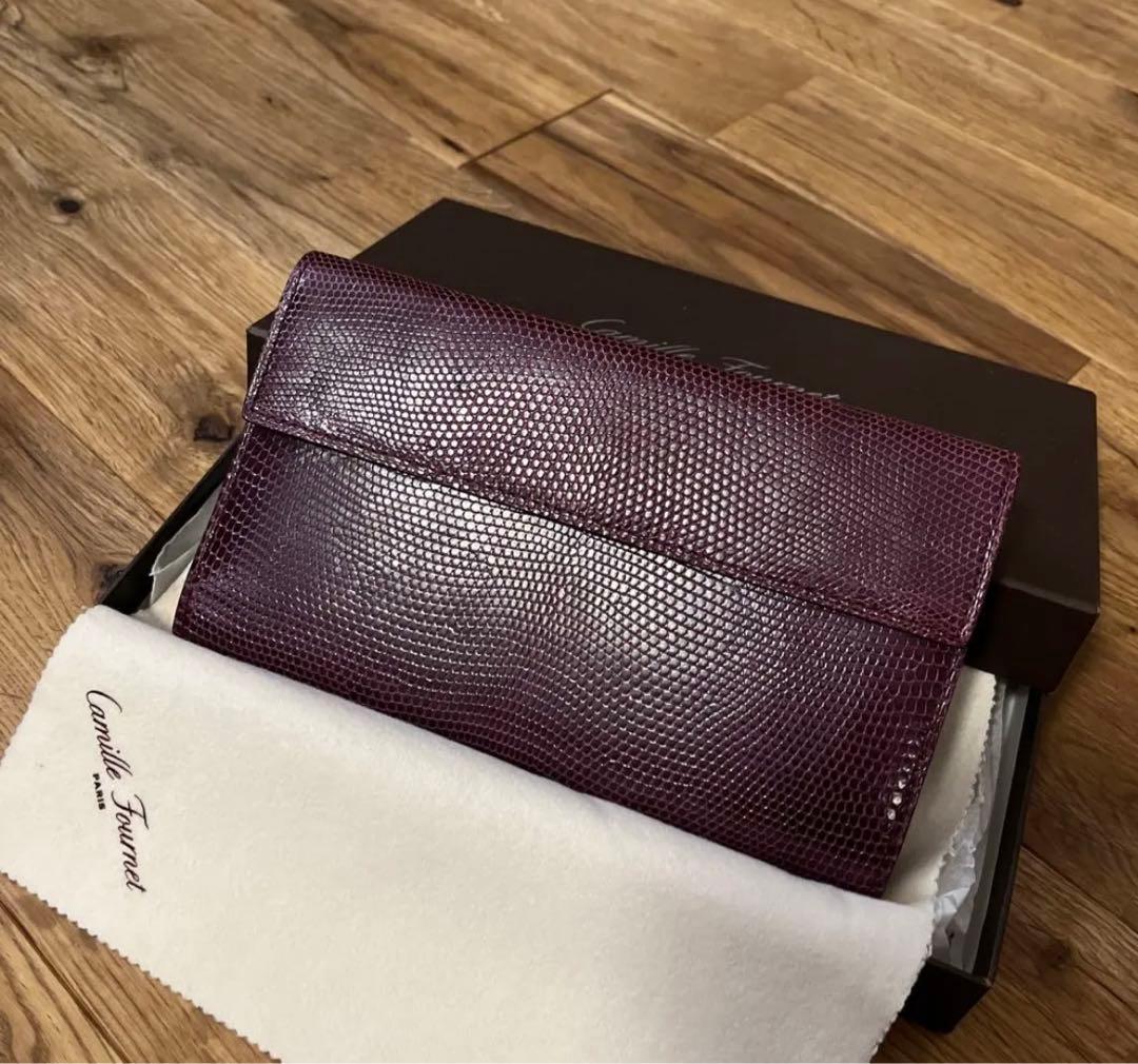 最終価格 カミーユフォルネ リザード（小銭入れ有）