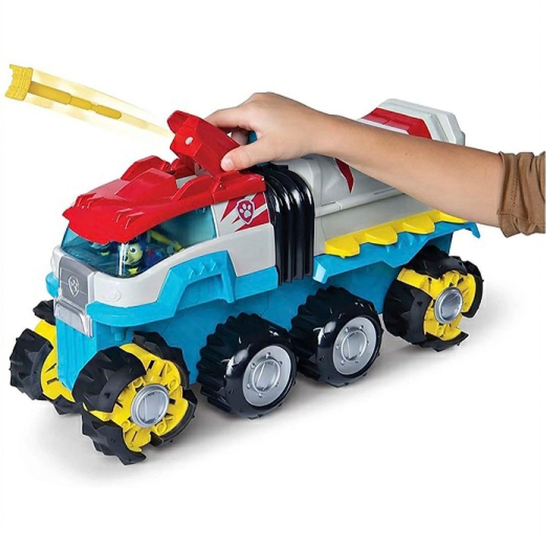 パウパトロール ディノレスキュー ディノパトローラー 電動チームビークル