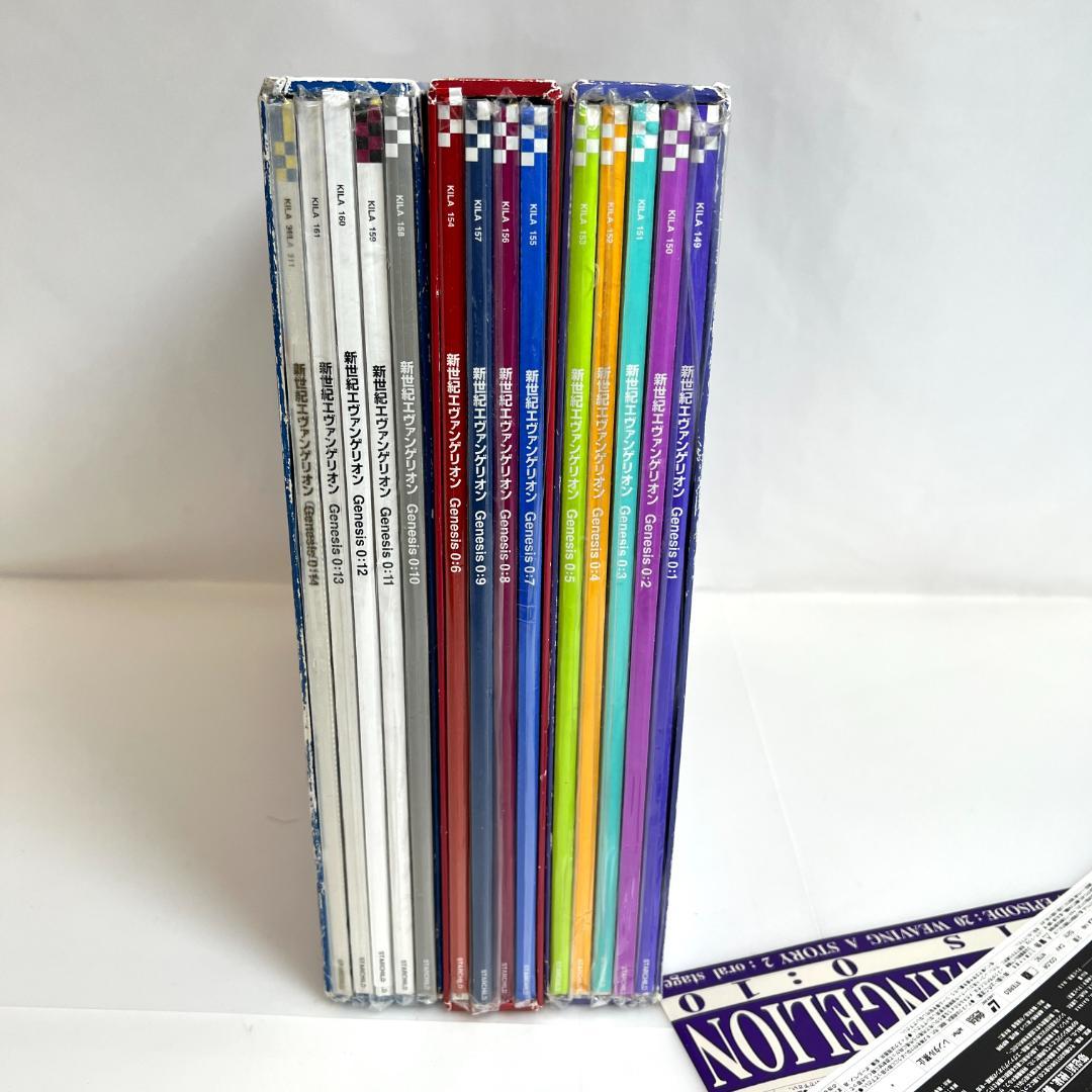 レーザーディスク、新世紀エヴァンゲリオン 14巻 3LD-BOX 限定版