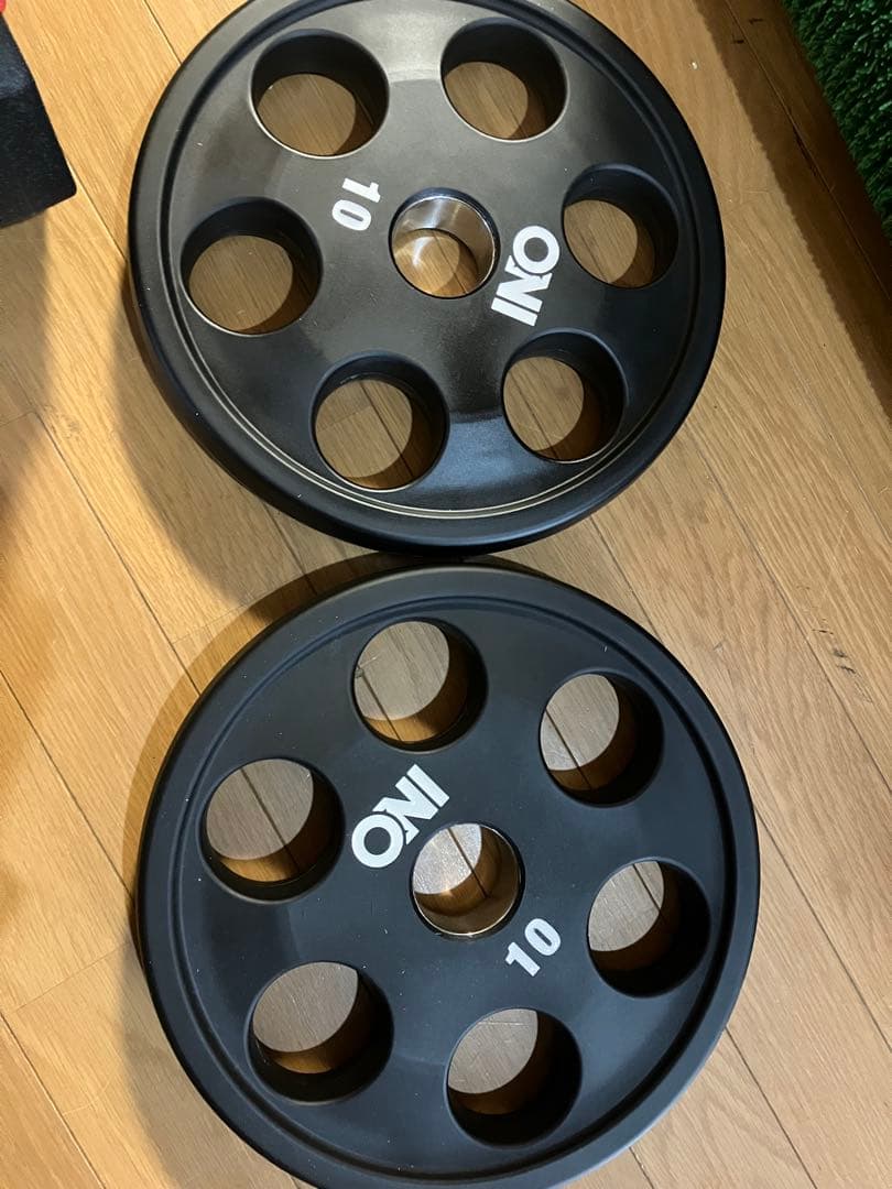 ONI オリンピックダンベルプレート10KG 2枚セット オリンピックプレート 10kg 2枚セット ｜ラインナップ｜トレーニング