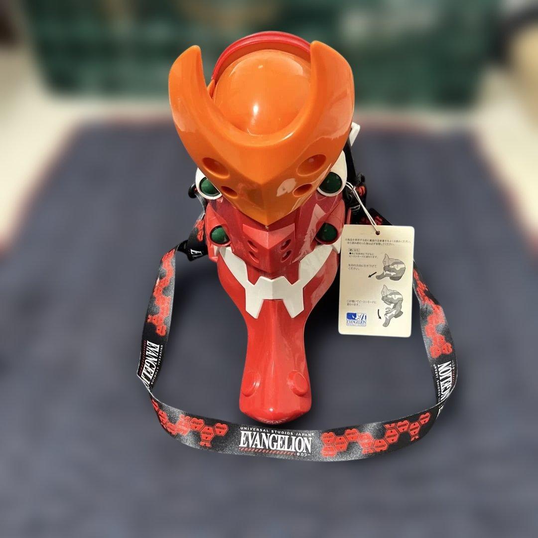 美品 タグ付 USJ限定 エヴァンゲリオン2号機 ザ・ビースト ポップコーン