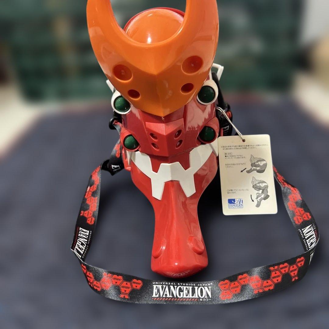美品 タグ付 USJ限定 エヴァンゲリオン2号機 ザ・ビースト ポップコーン
