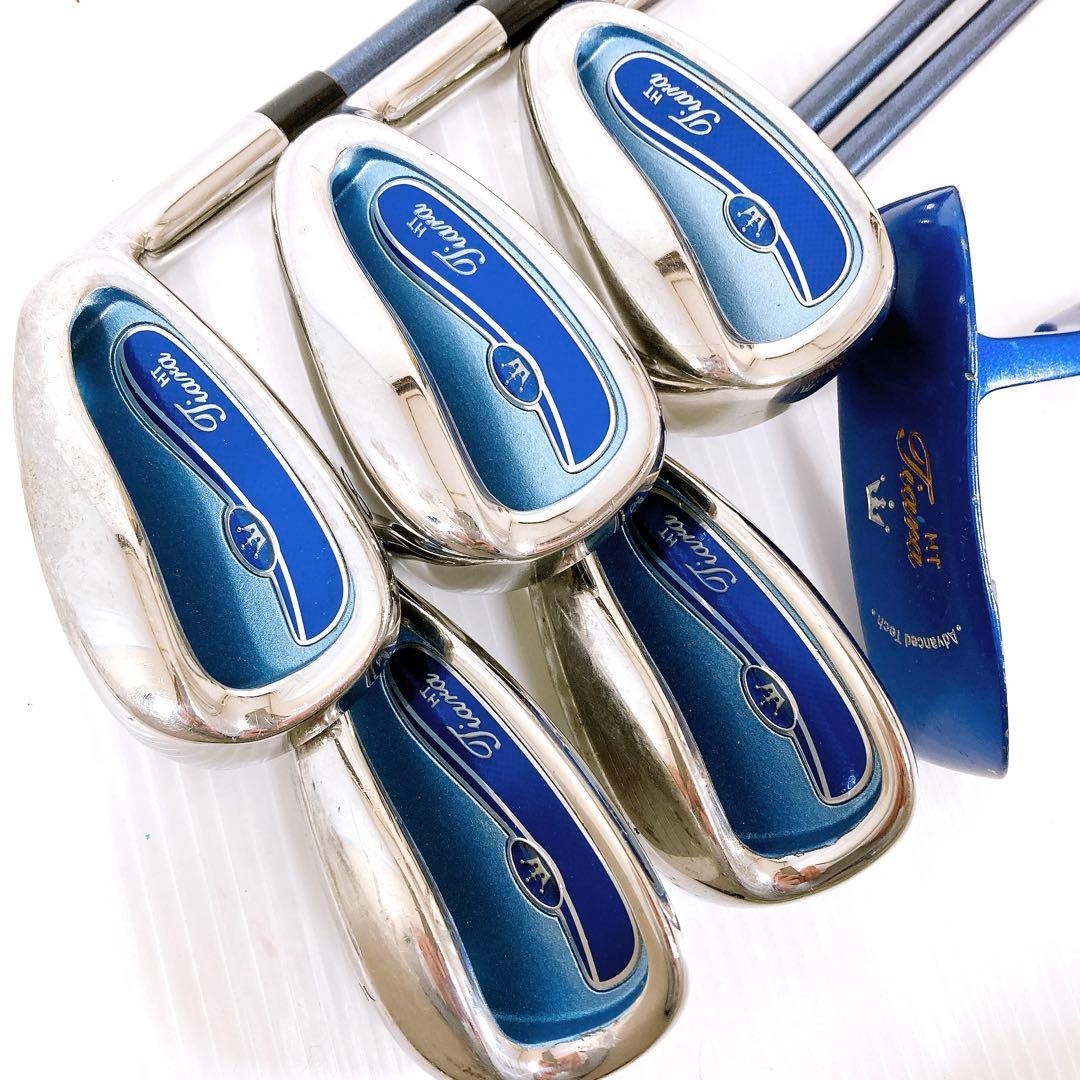 wilson HT ウィルソン 9本セット レディースゴルフ 黒 キャディバッグ