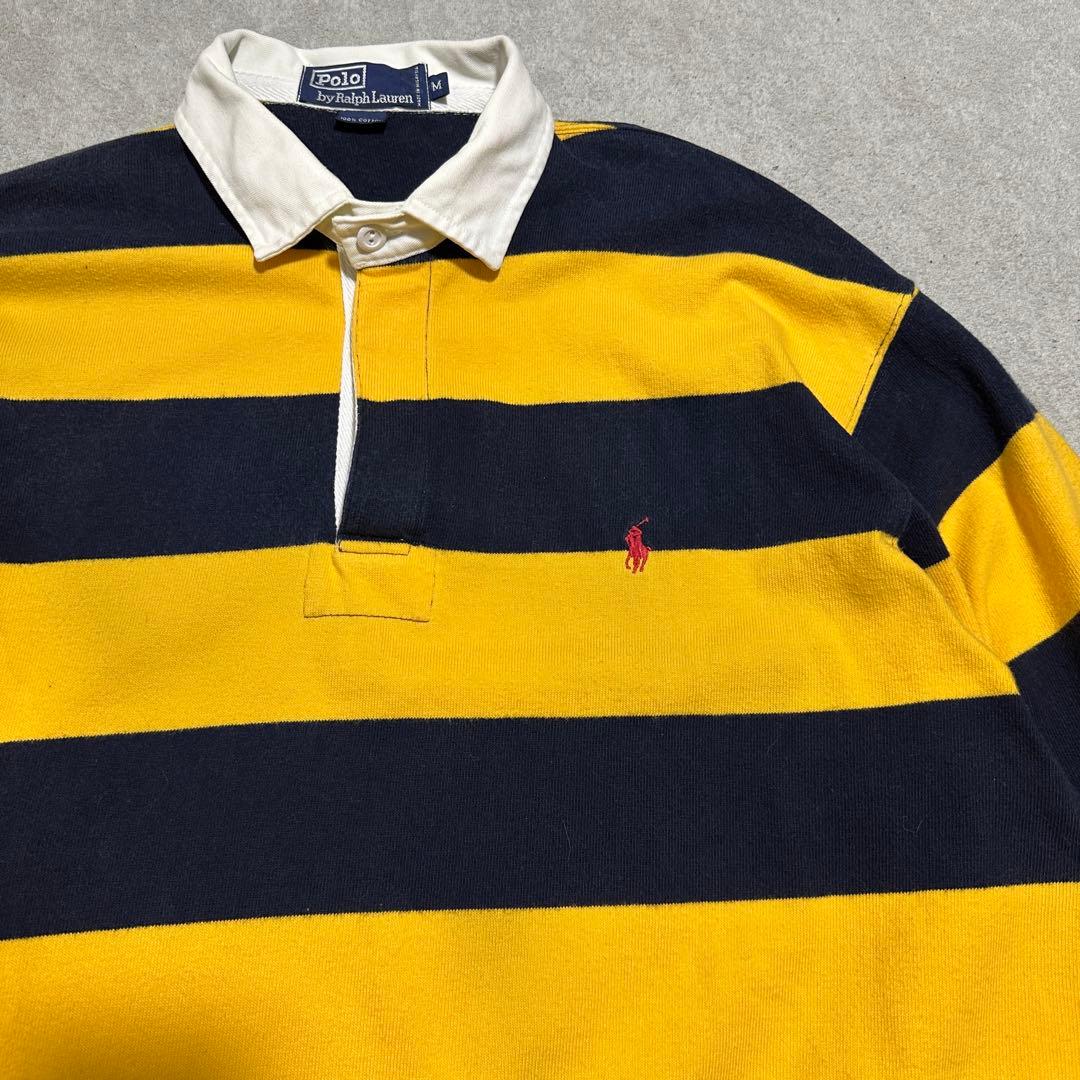 大きいサイズ✨ラルフローレン ラガーシャツ 長袖ポロシャツ 太