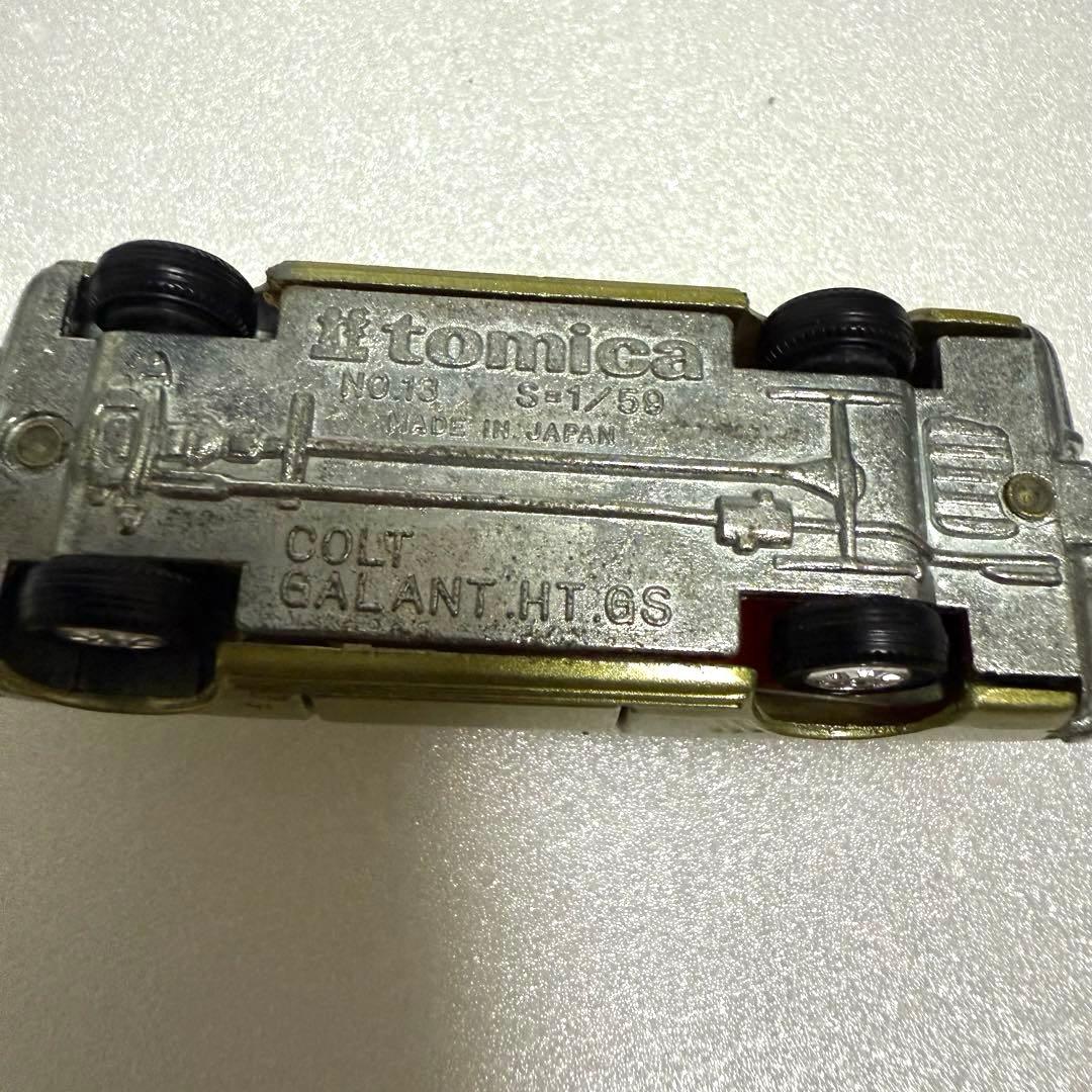 トミカ日本製 日本車シリーズ コルトギャラン 1F 1Eホイール 4台